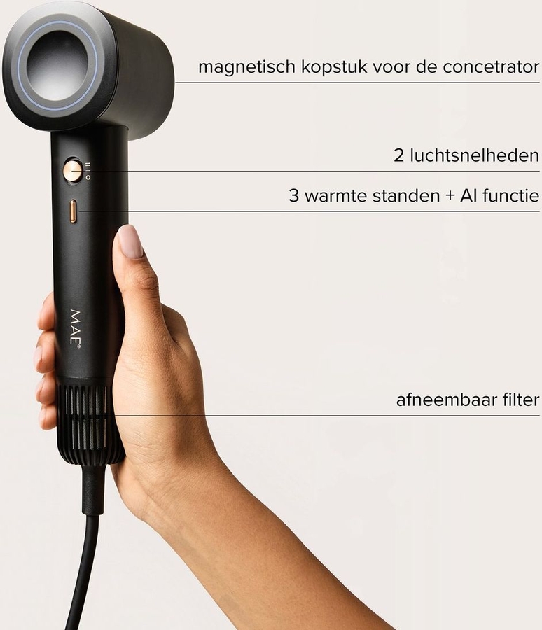 MAE Breeze II Mini Föhn - Haardroger 4