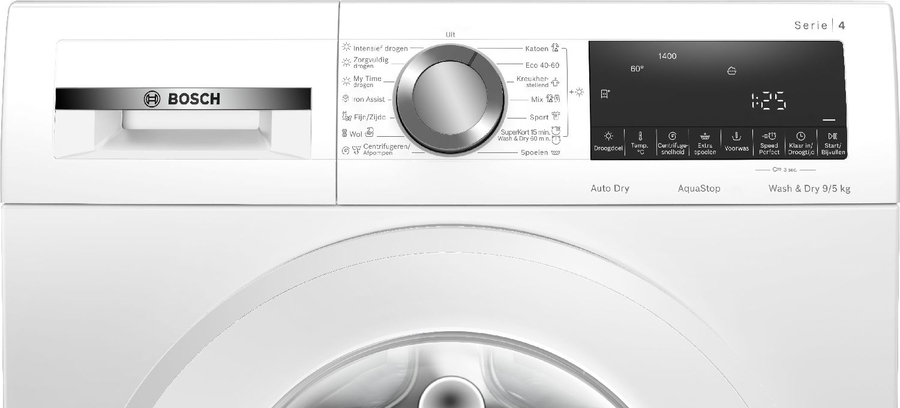 BOSCH WNA14419NL Serie 4 EXCLUSIV Was-droogcombinatie 6