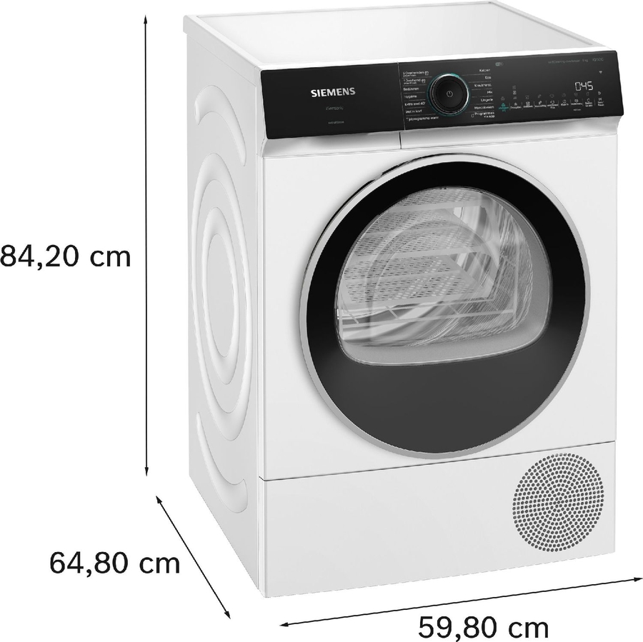 Siemens WQ46N2C9NL iQ500 ExtraKlasse Warmtepompdroger 20