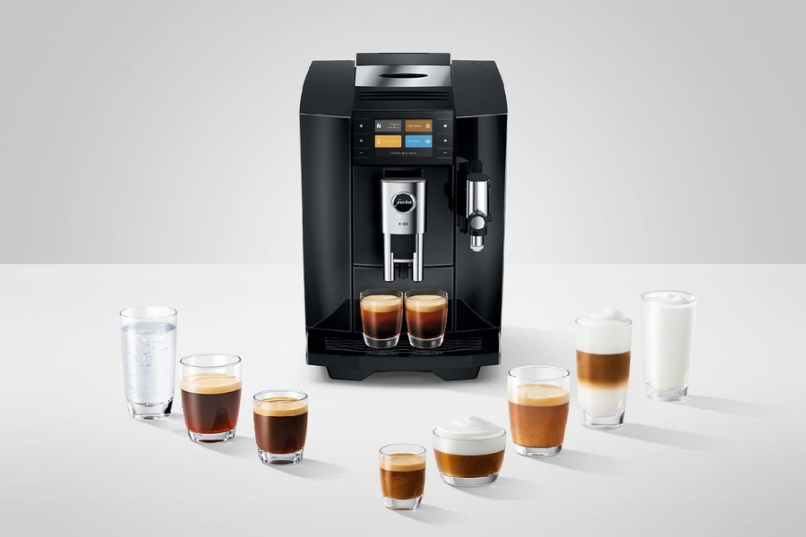 JURA E10 (EA) Diamond Black Volautomatische Koffiemachine 8