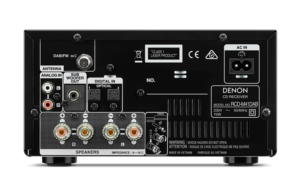 Denon D-M41DAB stereo set met DAB+ 4