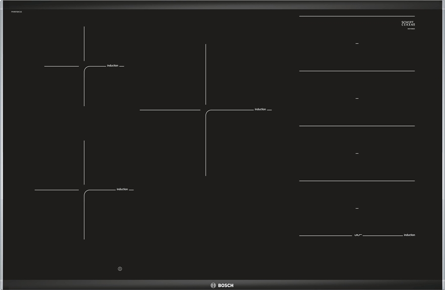 BOSCH PXV875DC1E Serie 8 Opbouw Inductiekookplaat 3