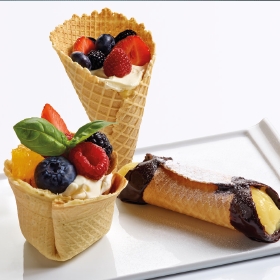 FRITEL 142357 Set Bakplaten voor Ijshoorntjes, Knippertjes en Cannoli 3