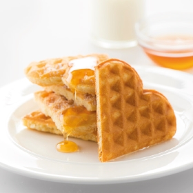 FRITEL 142355 Set Bakplaten Hartjeswafels 3