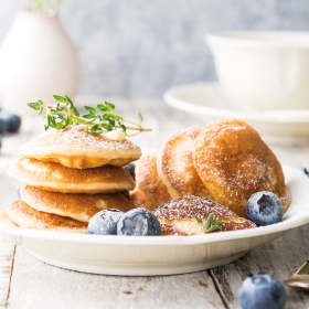 FRITEL 142362 Set Bakplaten voor 15 Poffertjes Blini  3