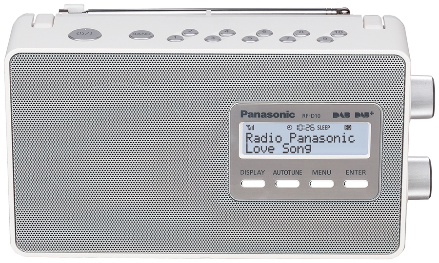 Panasonic RF-D10EG-W DAB+ radio 1
