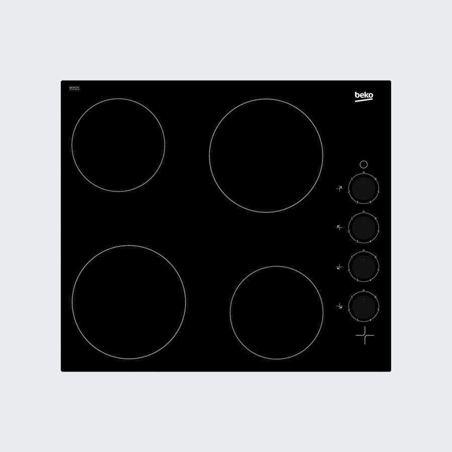 Beko HIC 64100 keramische kookplaat 1