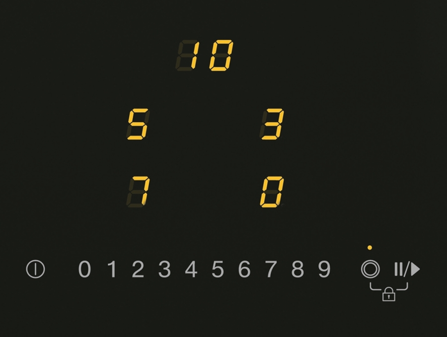 Miele KM 6520 FR Keramische Kookplaat 3