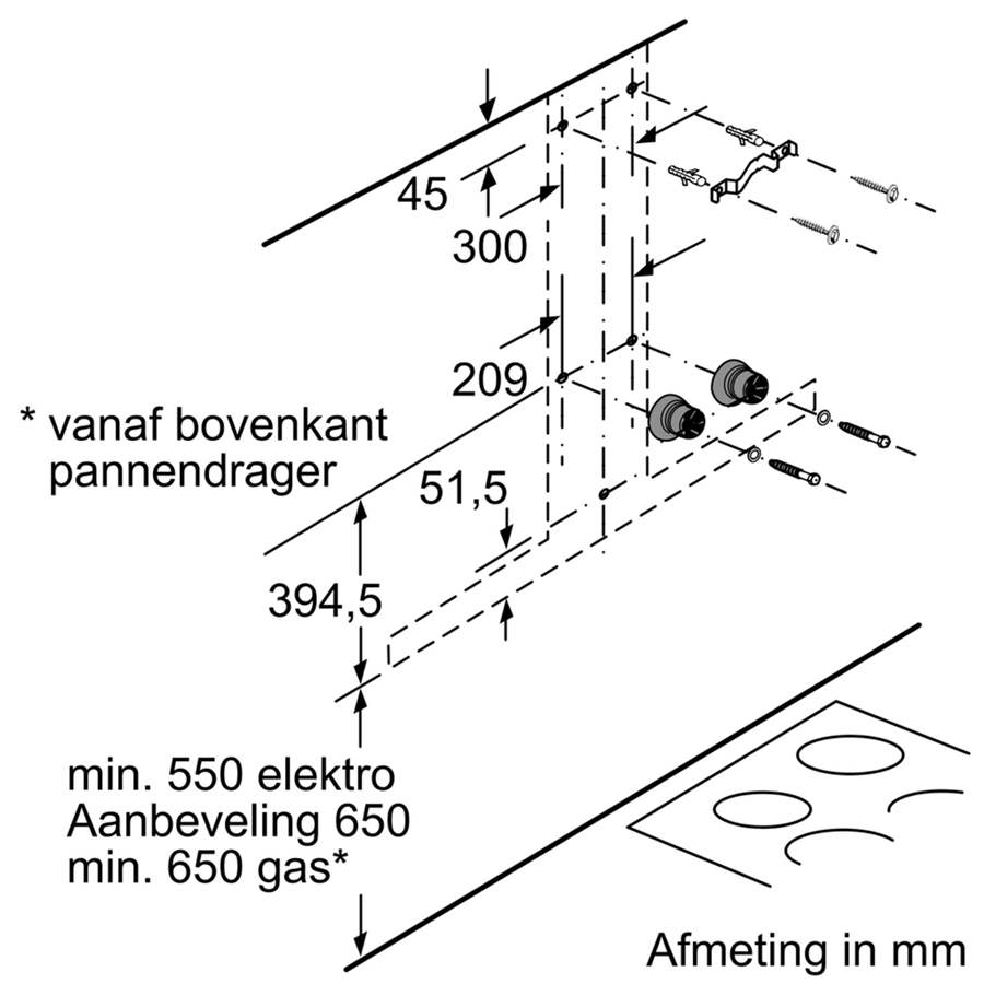 Siemens LC97BHP50 iQ500 schouwkap 8