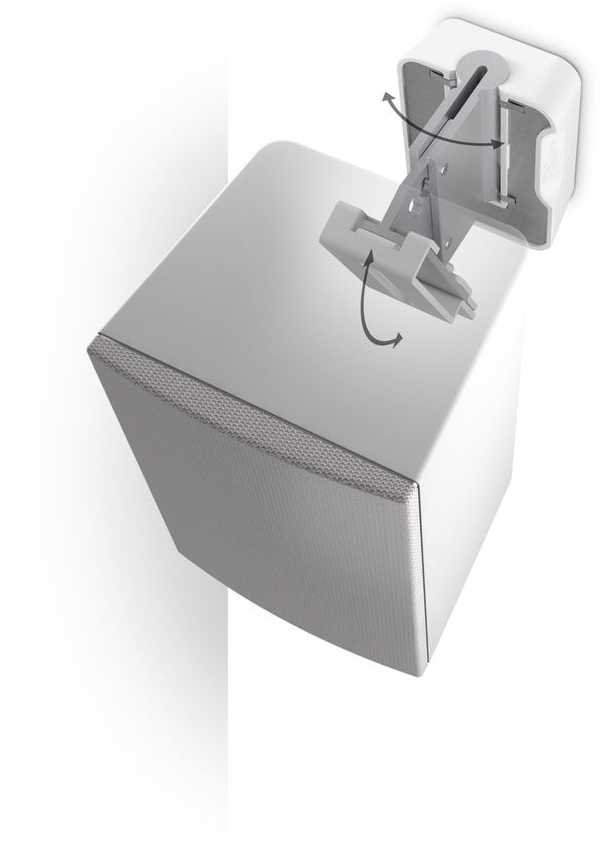 Vogel's SOUND 3200 universele muurbeugel voor speakers 2