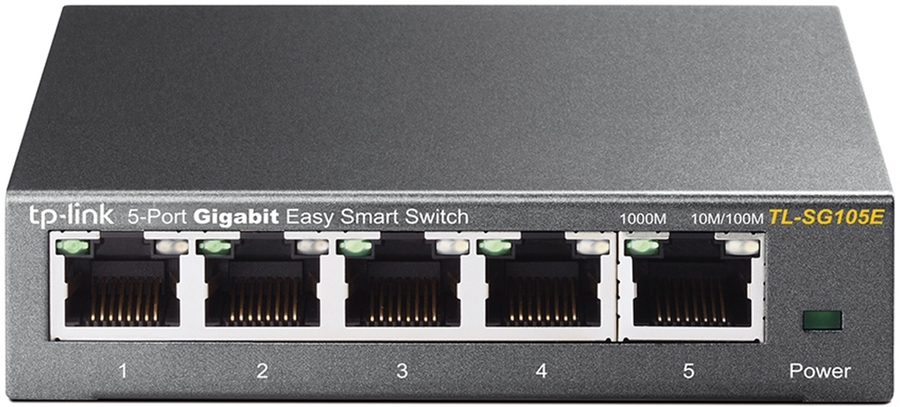 TP-LINK TL-SG105E Gigabit 5 poorts switch Smart Managed 1