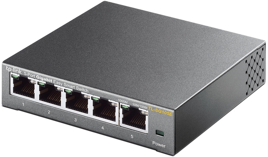 TP-LINK TL-SG105E Gigabit 5 poorts switch Smart Managed 3