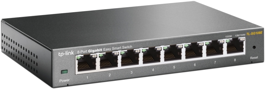 TP-LINK TL-SG108E Gigabit 8 poorts switch Smart Managed 2