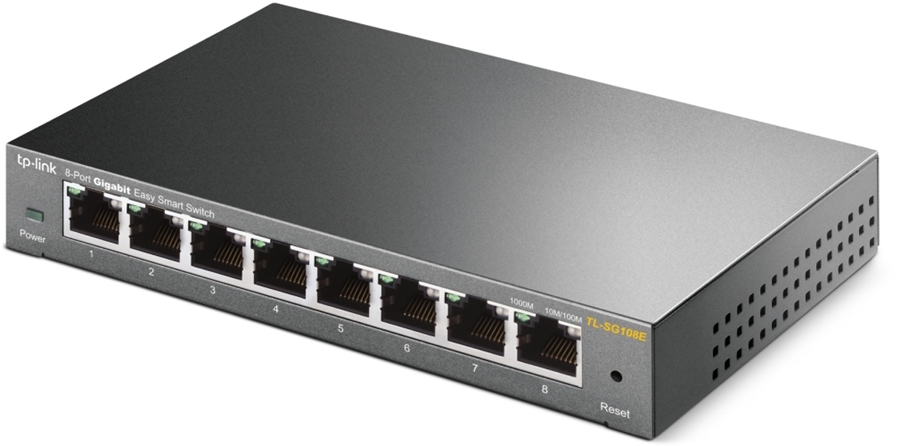 TP-LINK TL-SG108E Gigabit 8 poorts switch Smart Managed 4