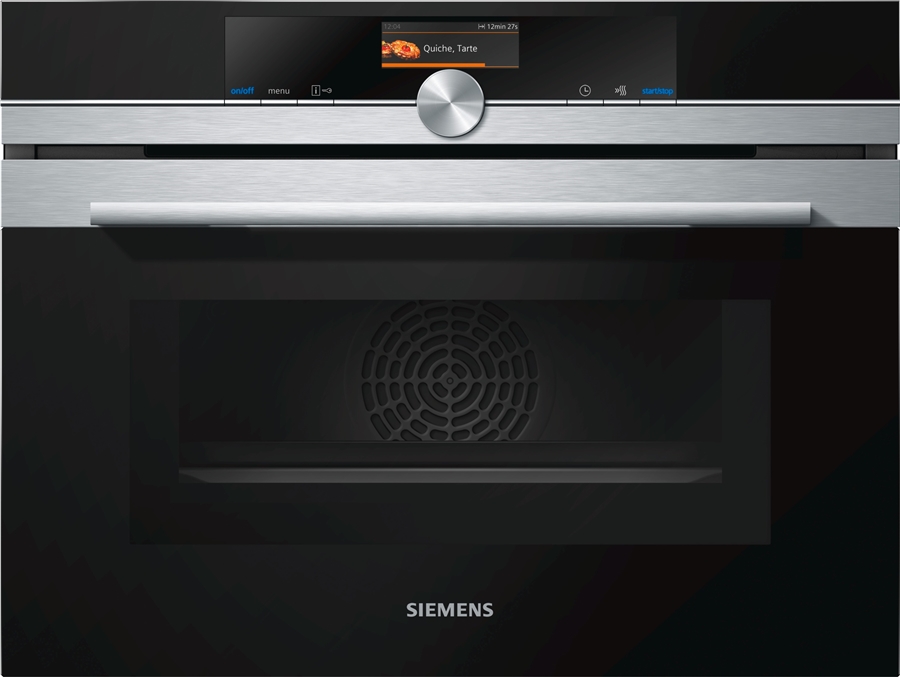 Zonder twijfel Voorverkoop Woordenlijst Siemens CM656NBS1 iQ700 inbouw combi oven kopen? | EP.nl