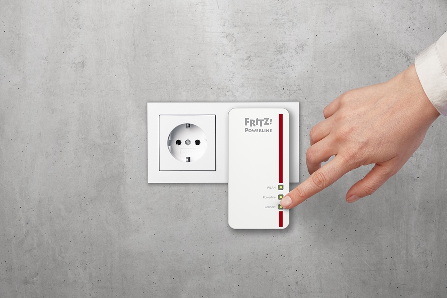 FRITZ!Powerline 1260E WLAN Set Edition International 4