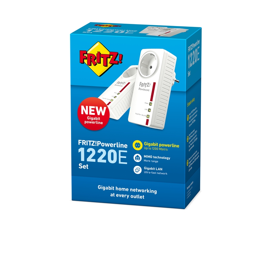 FRITZ!Powerline 1220E Set Edition International 3