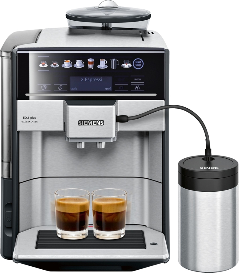 Siemens TE657F03DE EQ.6 plus extraKlasse Volautomatische Koffiemachine 1