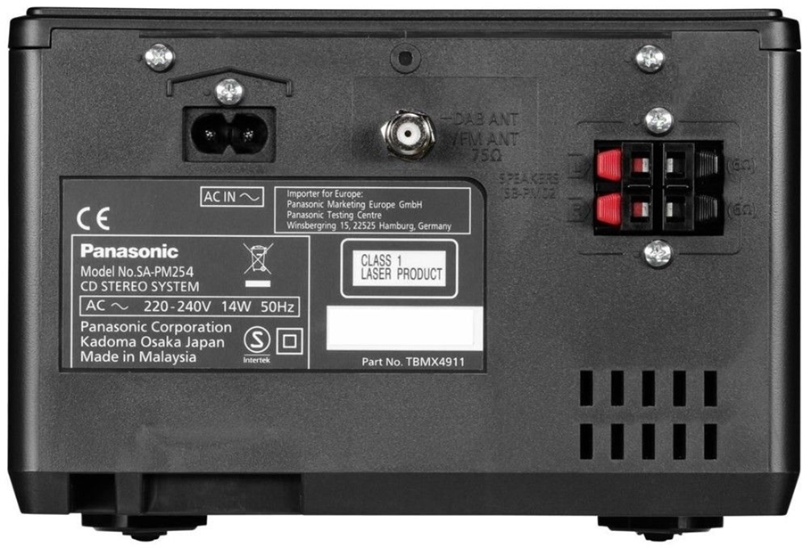Panasonic SC-PM254EG-K Stereo set 2