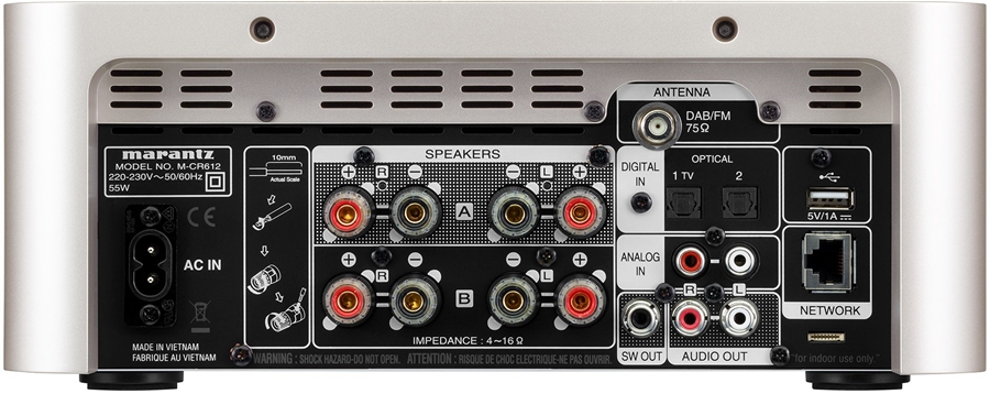 Marantz M-CR612 Melody X Microset 2