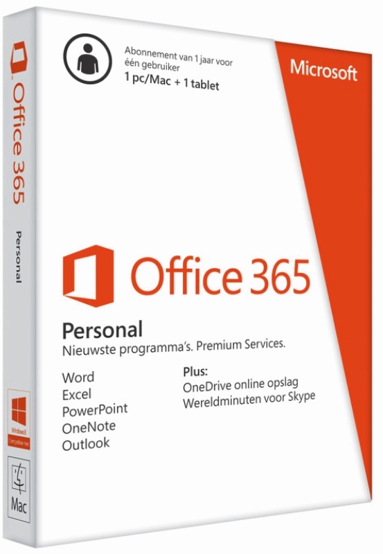 Microsoft Office 365 1 Pc Of Mac 1 Jaar Download Kopen Ep Nl