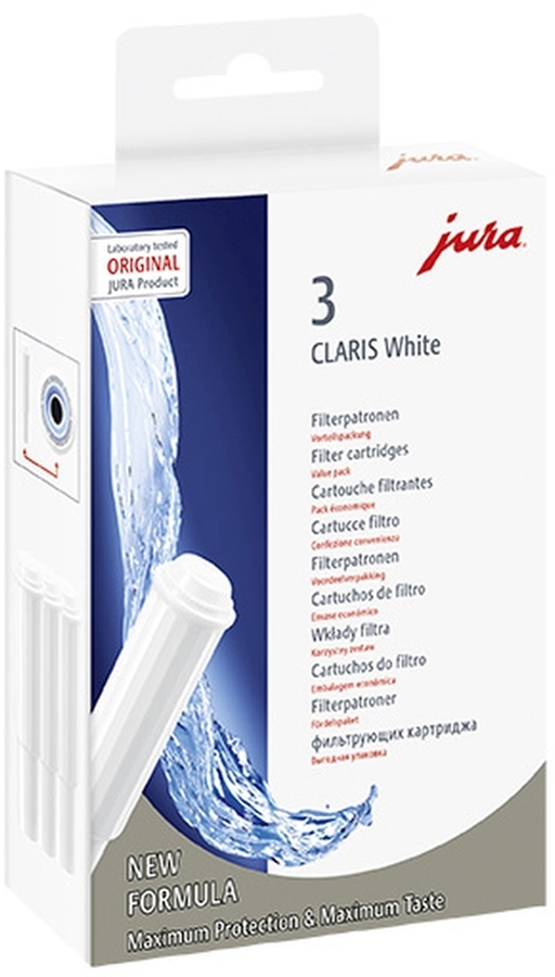 JURA CLARIS White Filterpatroon Set  - 3 Stuks 1
