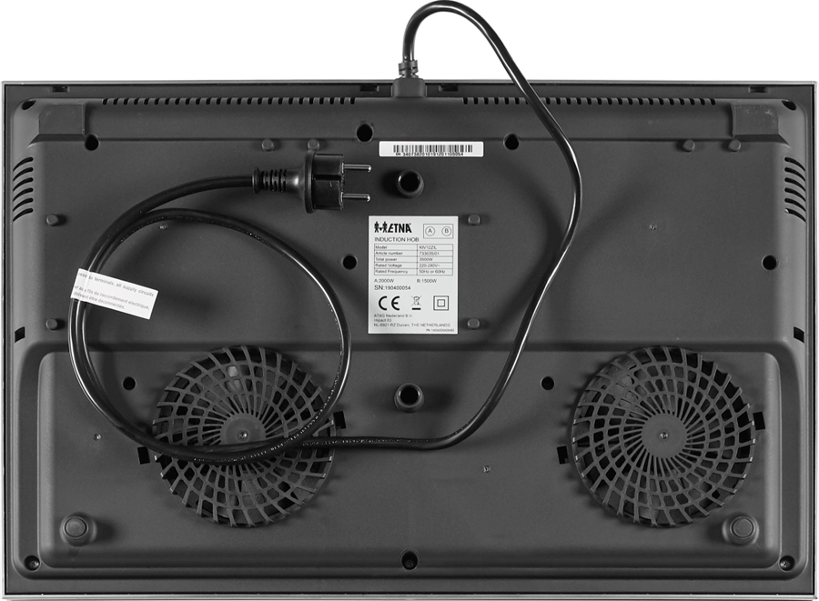 ETNA KIV12ZIL Inductie Kookplaat 6