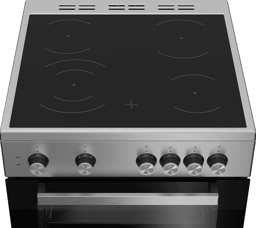 Beko FSM67010GX keramisch fornuis 4