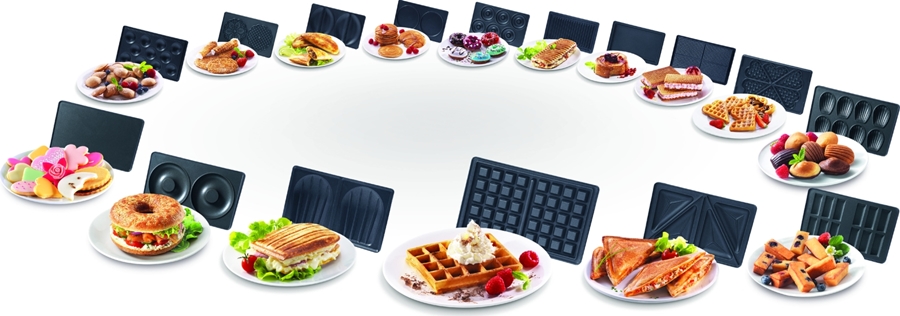 Tefal SW852D Multisnack Snack Collection tosti ijzer 6