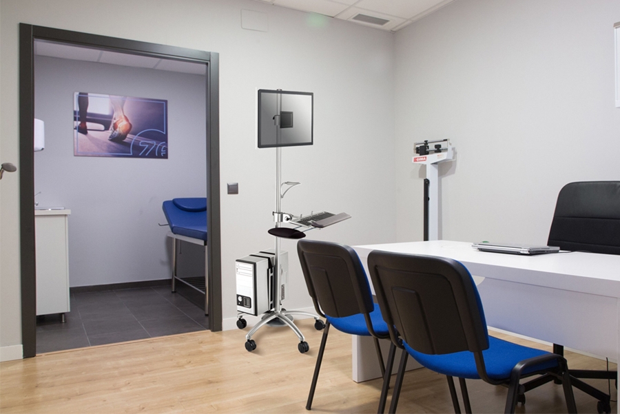 Neomounts by Newstar FPMA-MOBILE1800 mobiele werkplek 2