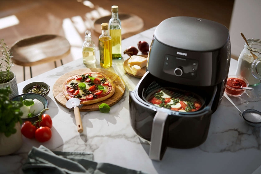 Philips HD9953/00 Airfryer XXL pizzameesterset 4