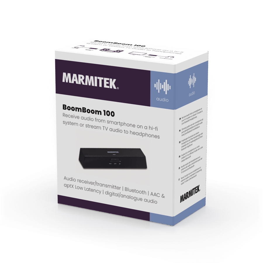 Marmitek BoomBoom 100  Audio receiver & transmitter  1