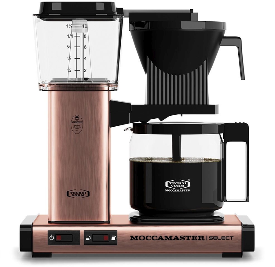 Moccamaster KBG Select Copper koffiezetapparaat 1
