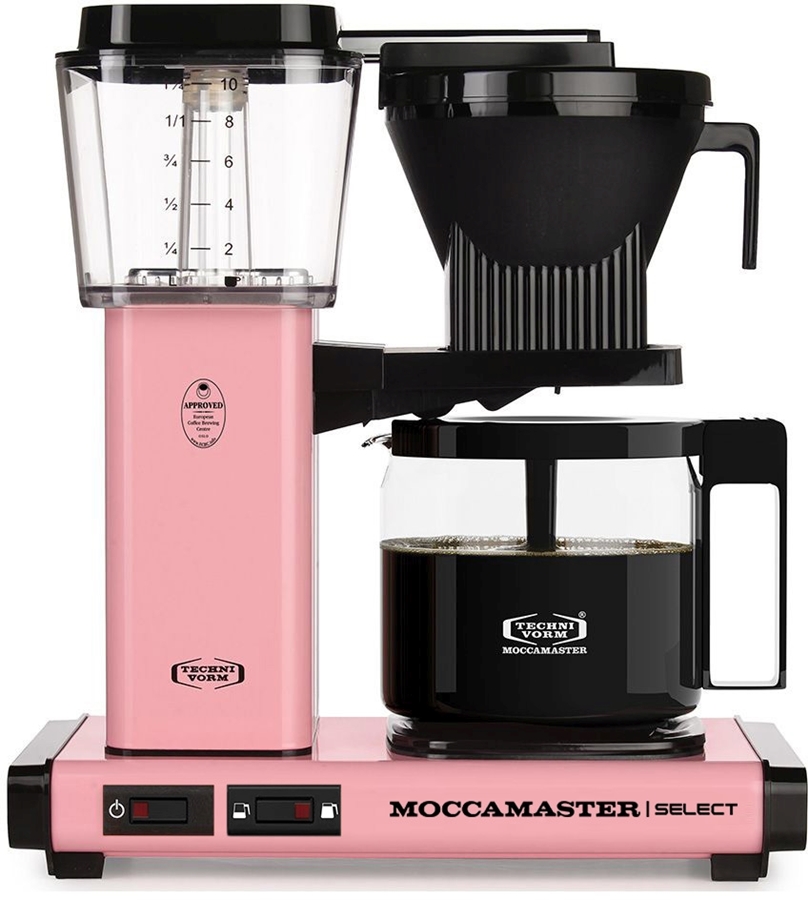 Moccamaster KBG Select Pink koffiezetapparaat 1