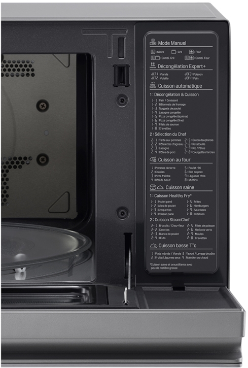 LG MJ3965ACS NeoChef combimagnetron 9