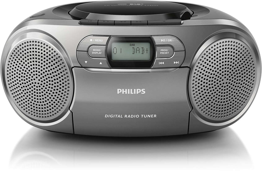 Seizoen Winderig Leesbaarheid Philips AZB600 Radio-CD-cassette speler met DAB+ kopen? | EP.nl