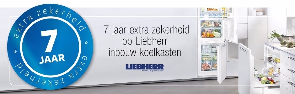 Liebherr 7 jaar garantie